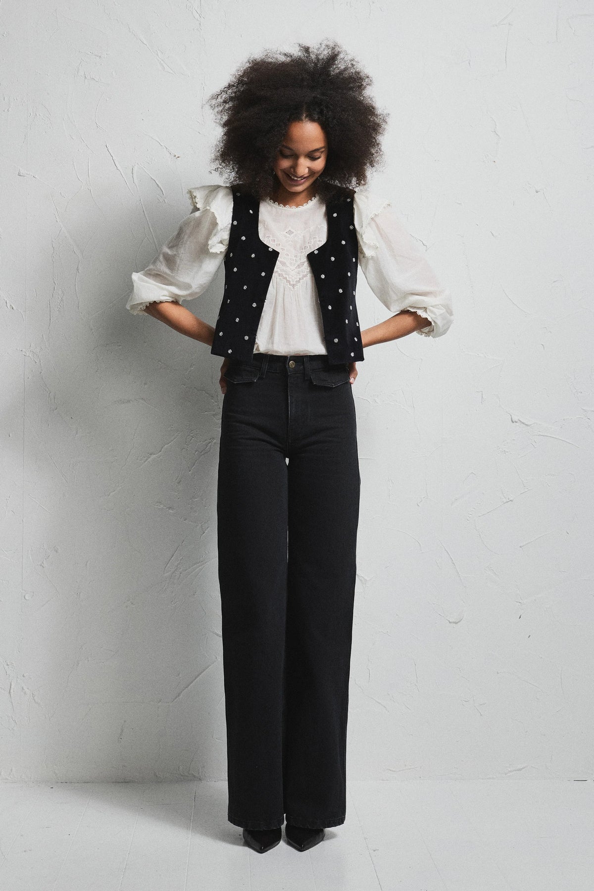 Nicole Jeans Black