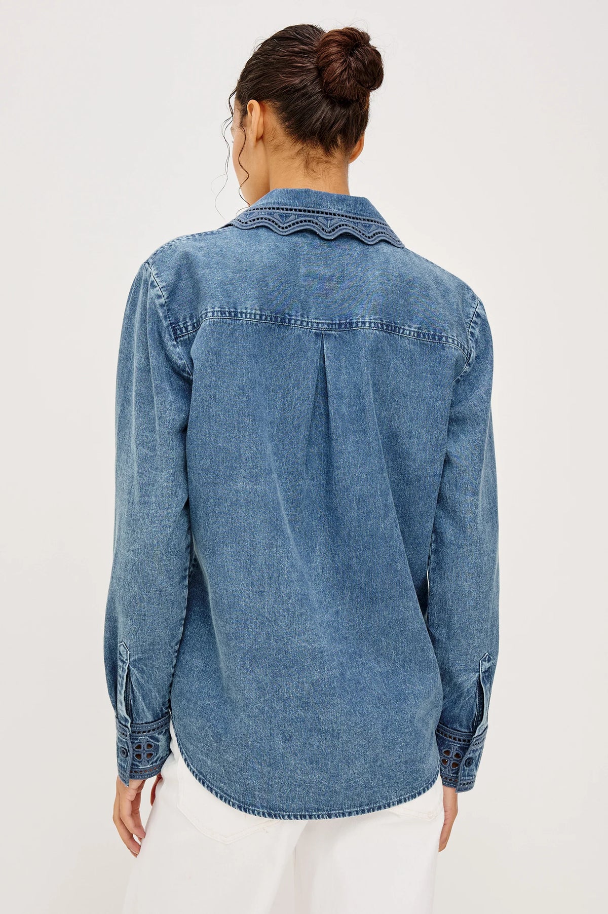 Bethany Shirt Antique Blue