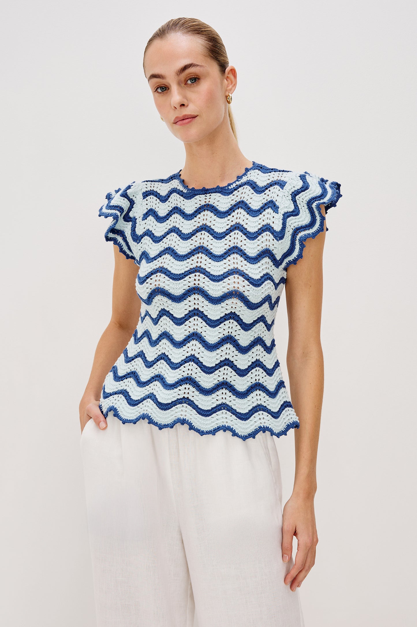 Coen Azure Scallop