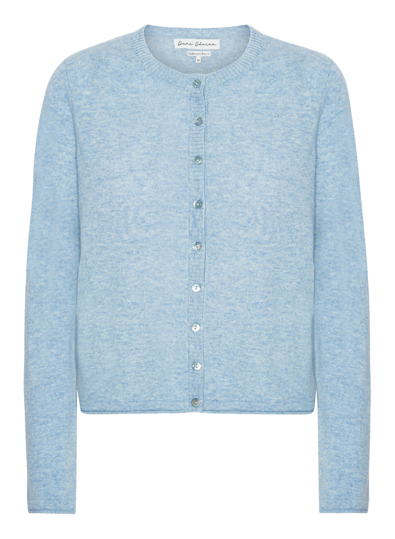 Clara Cardigan Light Blue Mel