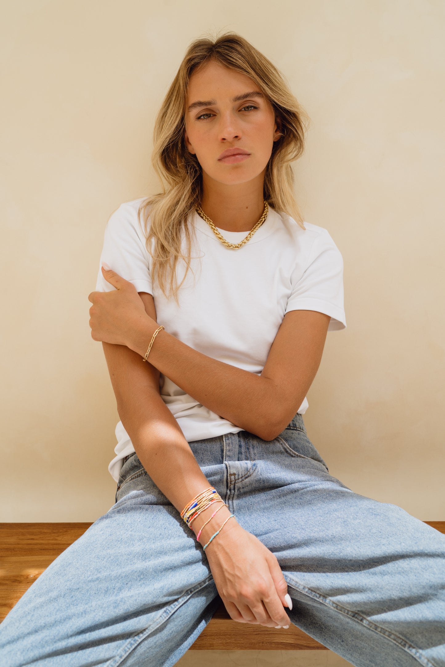Liquid Gold Necklace Gold