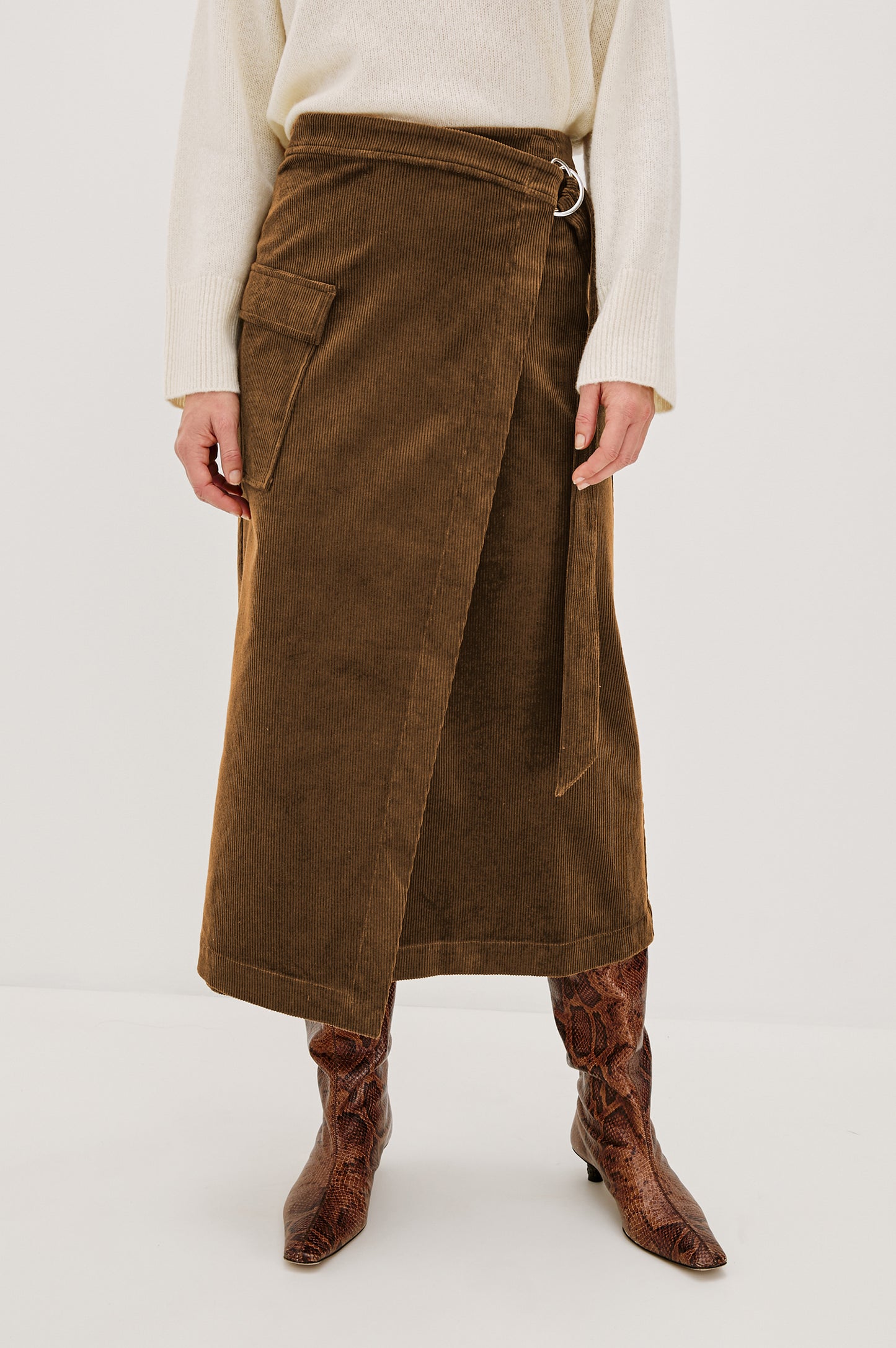 Graciela Skirt Chestnut