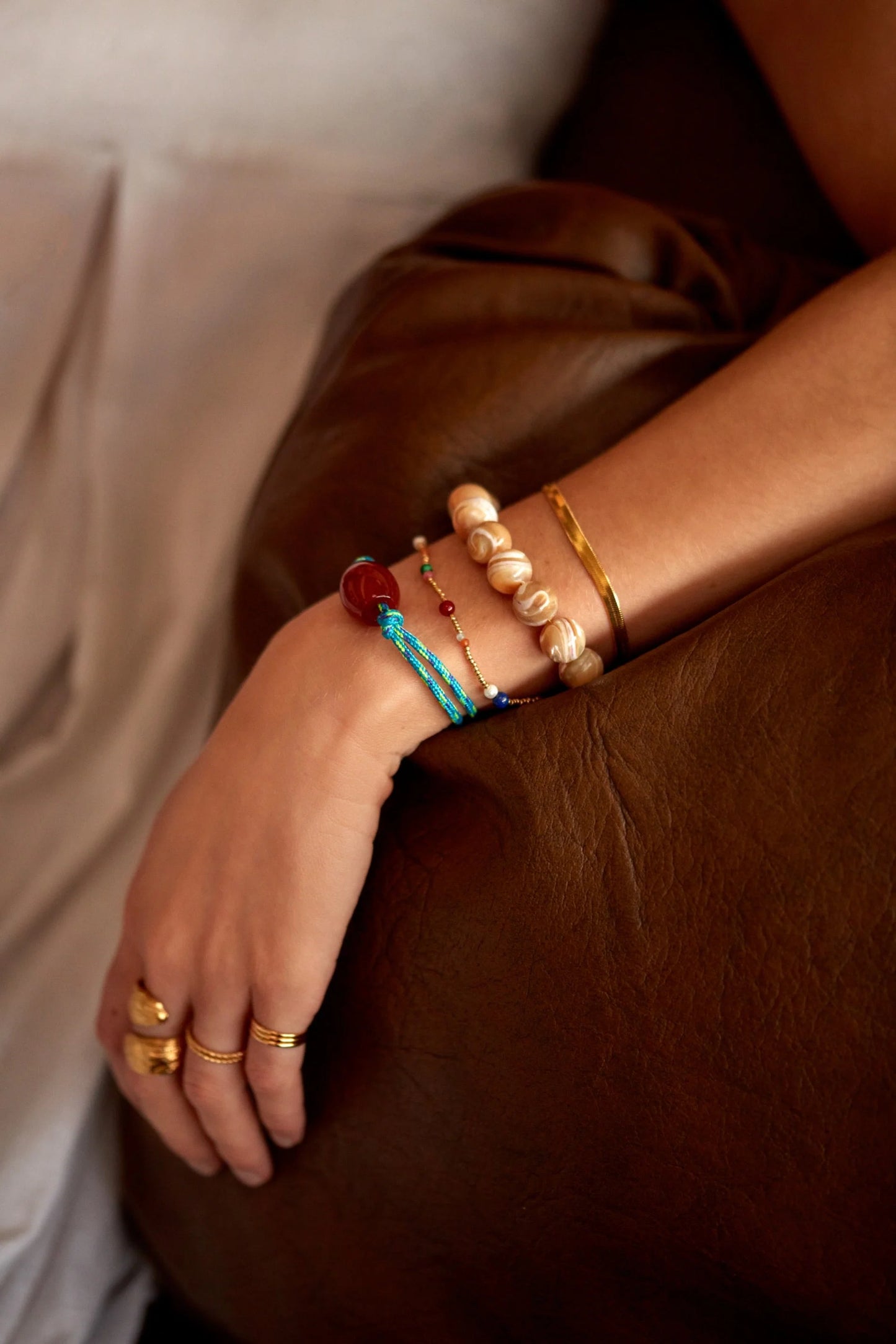 Jetset Gems Bracelet Cream