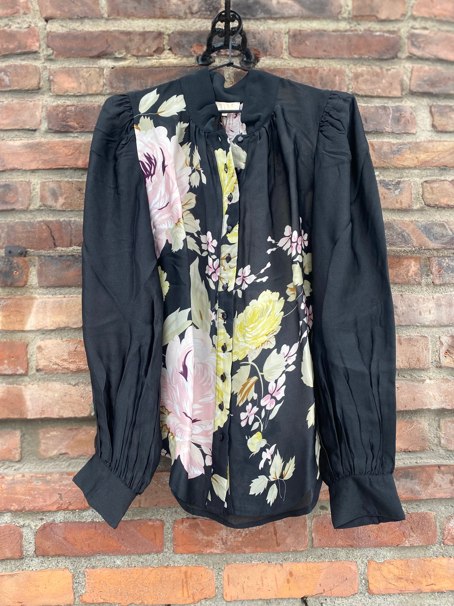 Organza Blouse Growing Flower