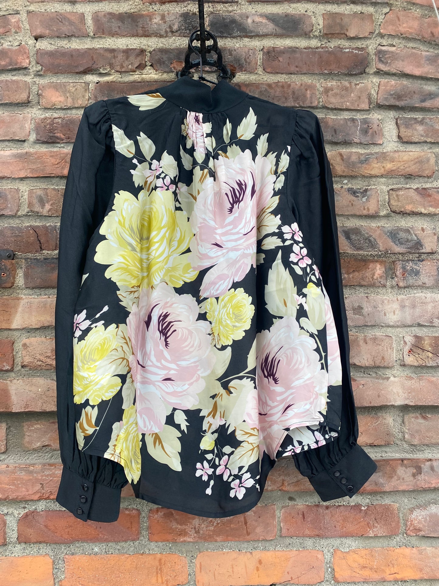 Organza Blouse Growing Flower