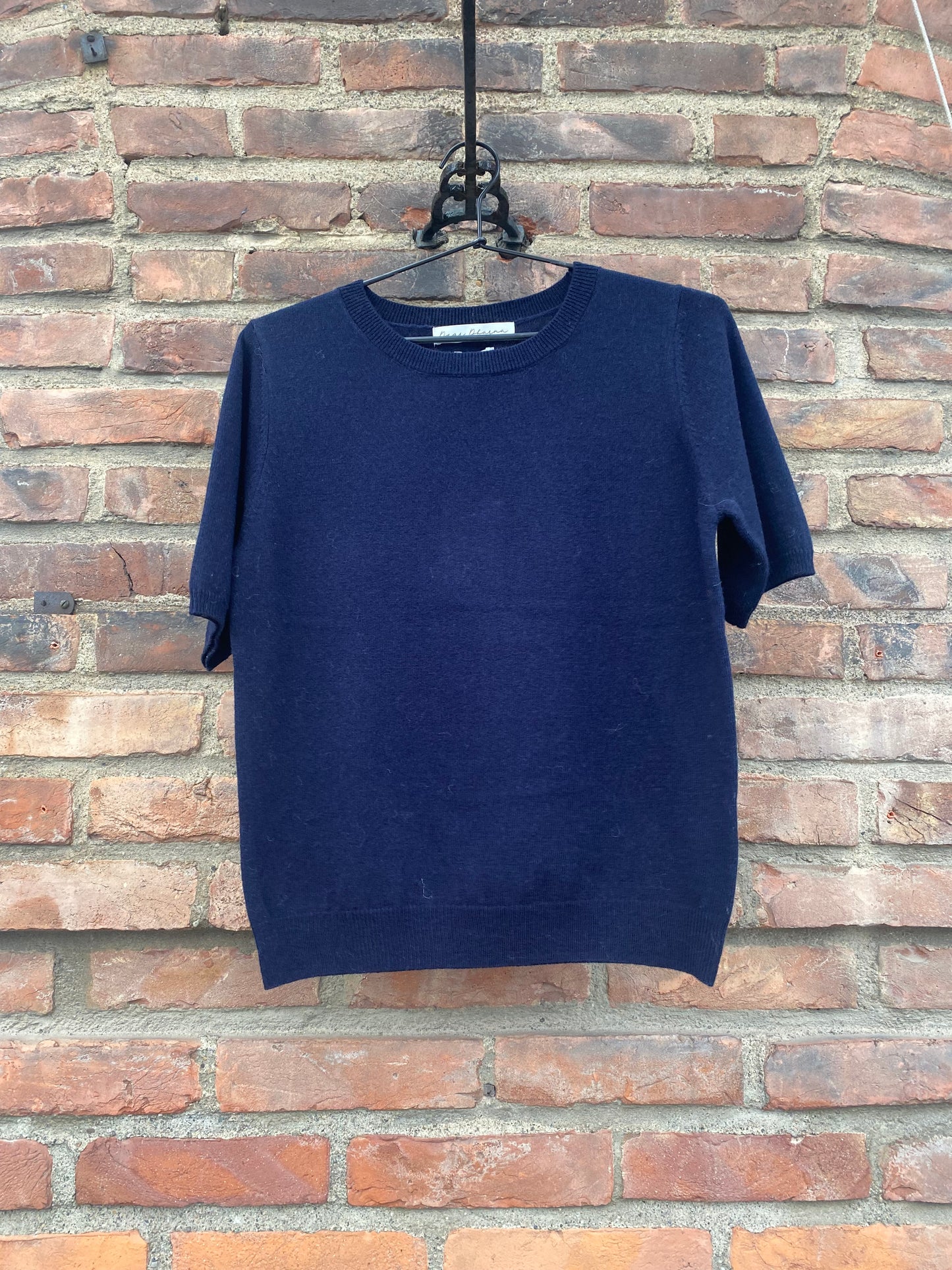 Marthe Shirt Cashmere Blend Navy