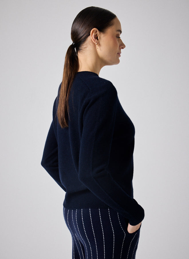 Lottie Cashmere Sweater Marine