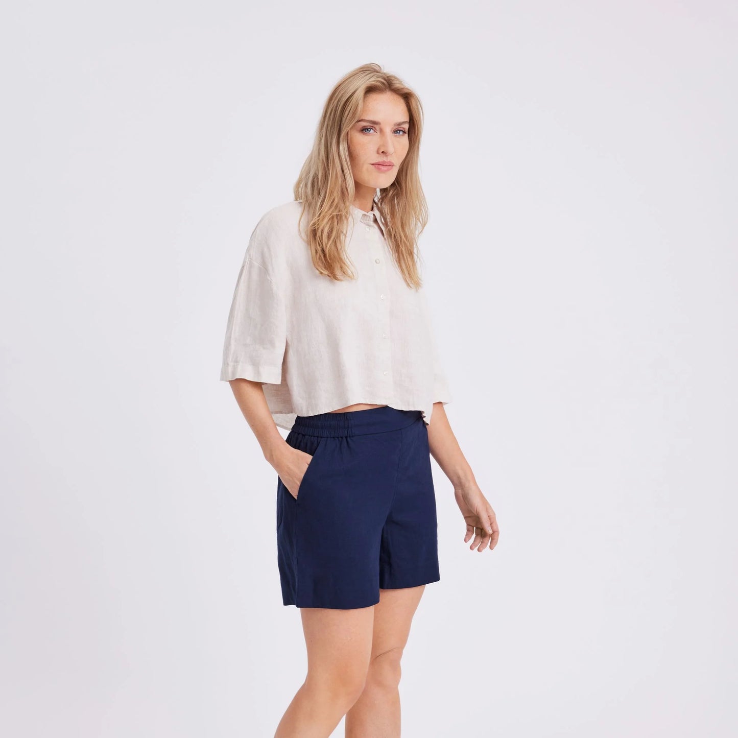 Linea Shorts Navy