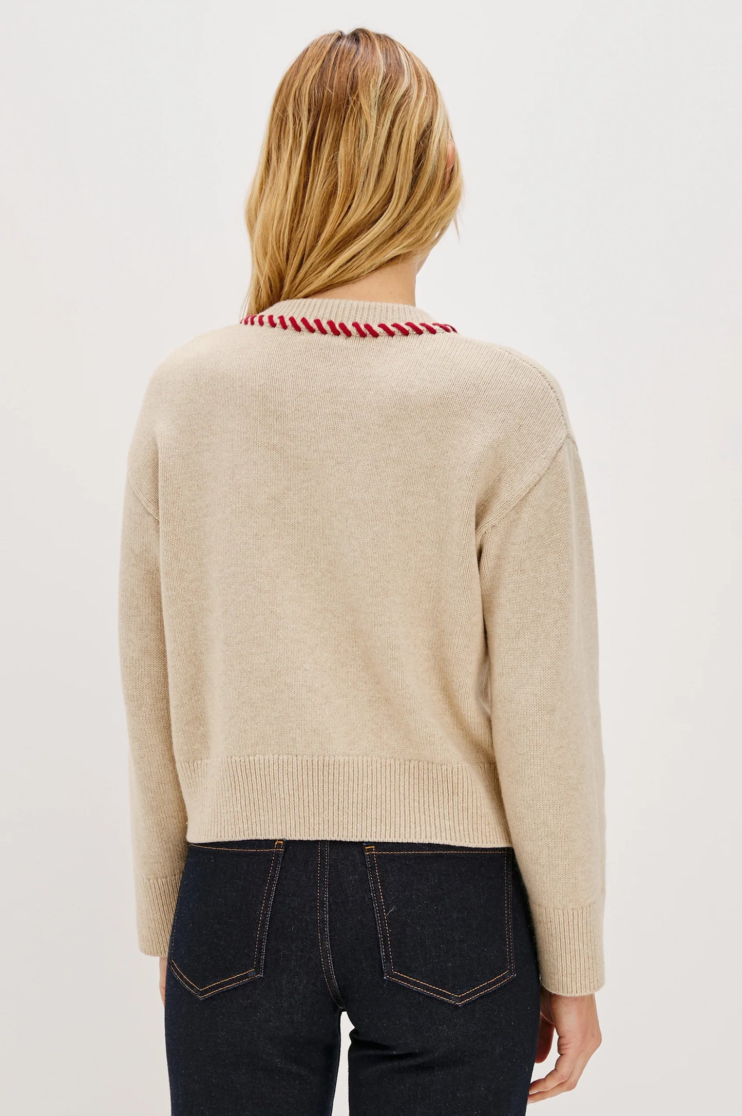 Mavie Cardigan Carmine Floral