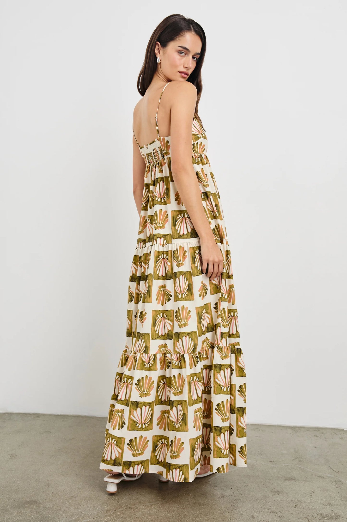 Mica Dress Checkered Shells