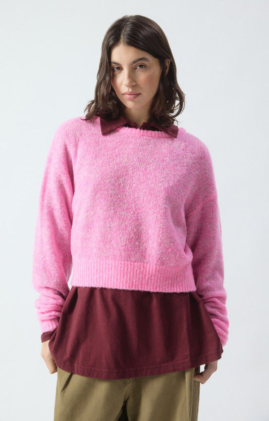 Nuggy Jumper Fluorescent Petunia Melange