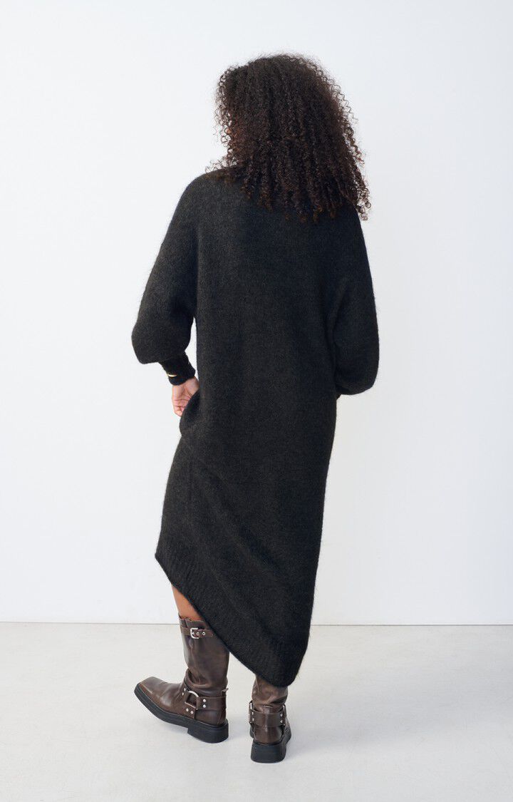 Nuny Dress Charcoal Melange