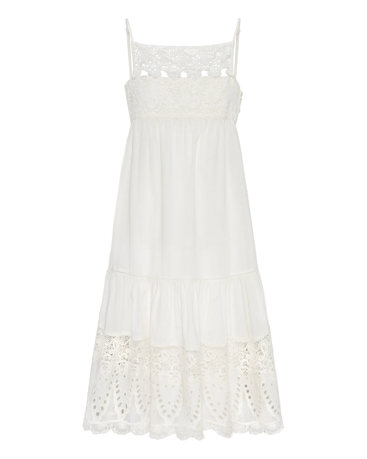 Allora Dress White