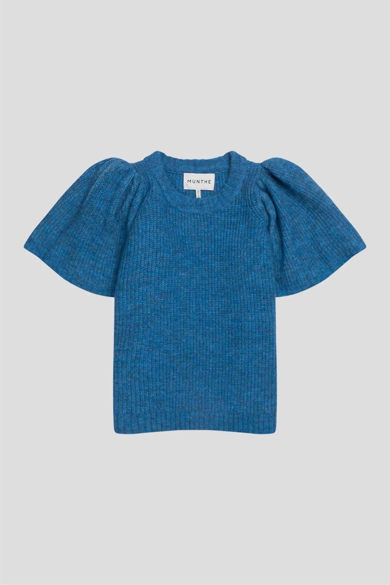 Munthe - Adyl Knit Turquoise - No22 Damplassen