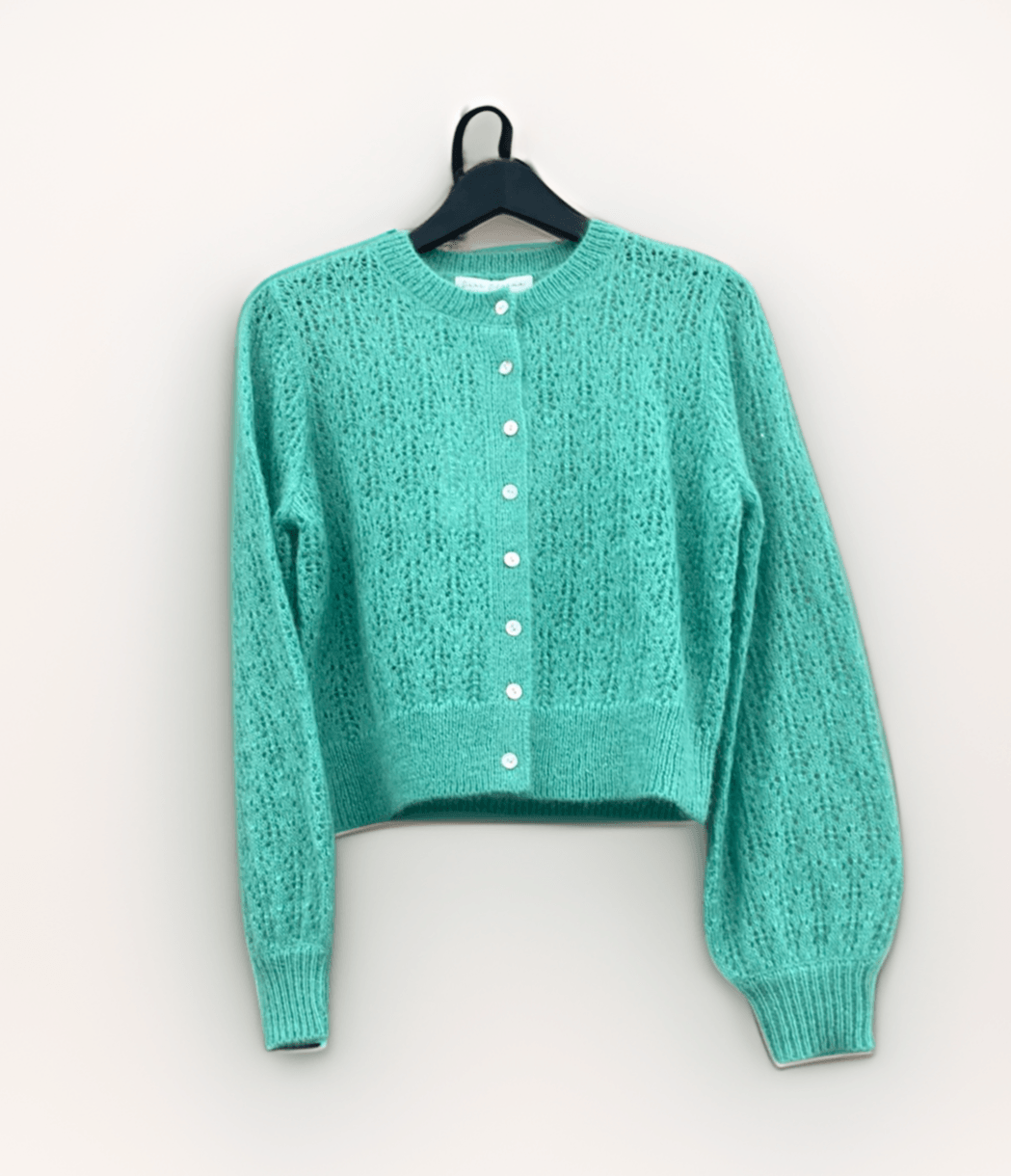 Aimi Cardigan Jade - No22 Damplassen