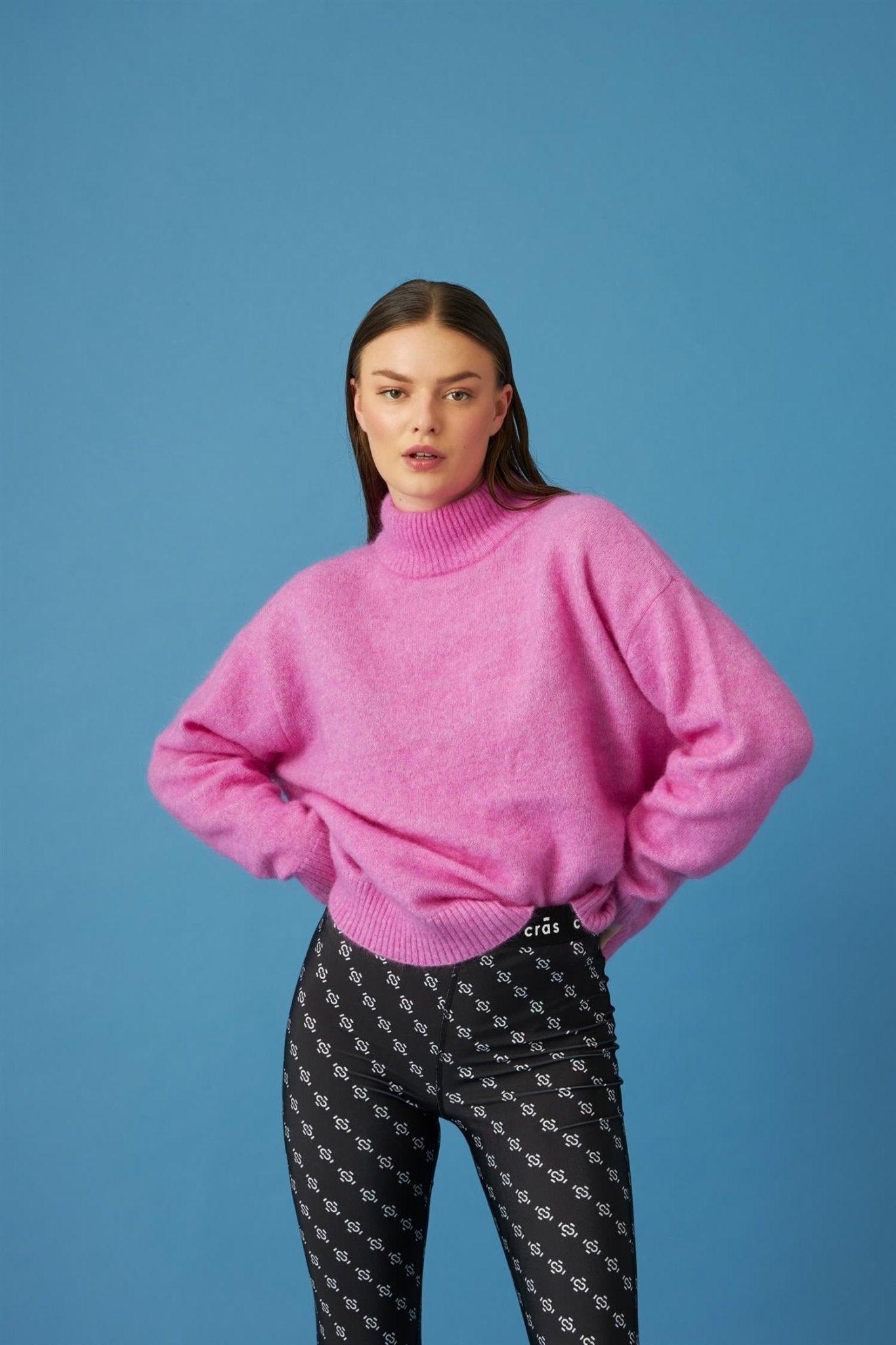 Alba Pullover Pink - No22 Damplassen