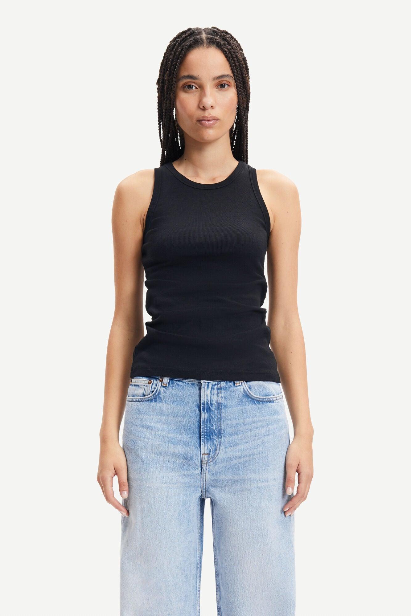 Alexo Tank Top Black - No22 Damplassen