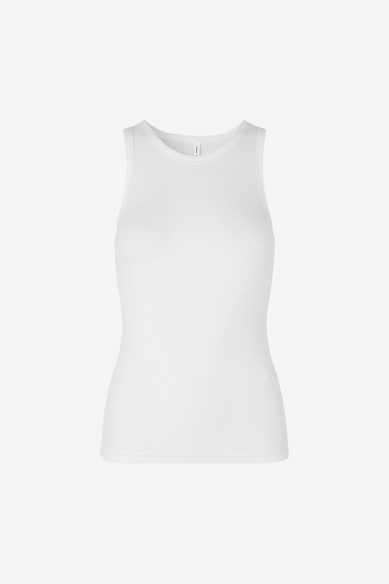 Alexo Tank Top White - No22 Damplassen