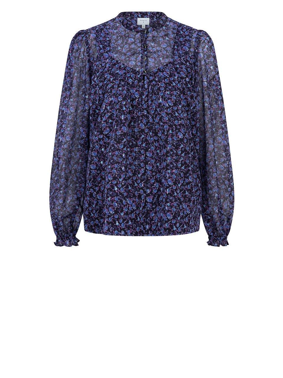 Alley Printed Top Multicolour - No22 Damplassen