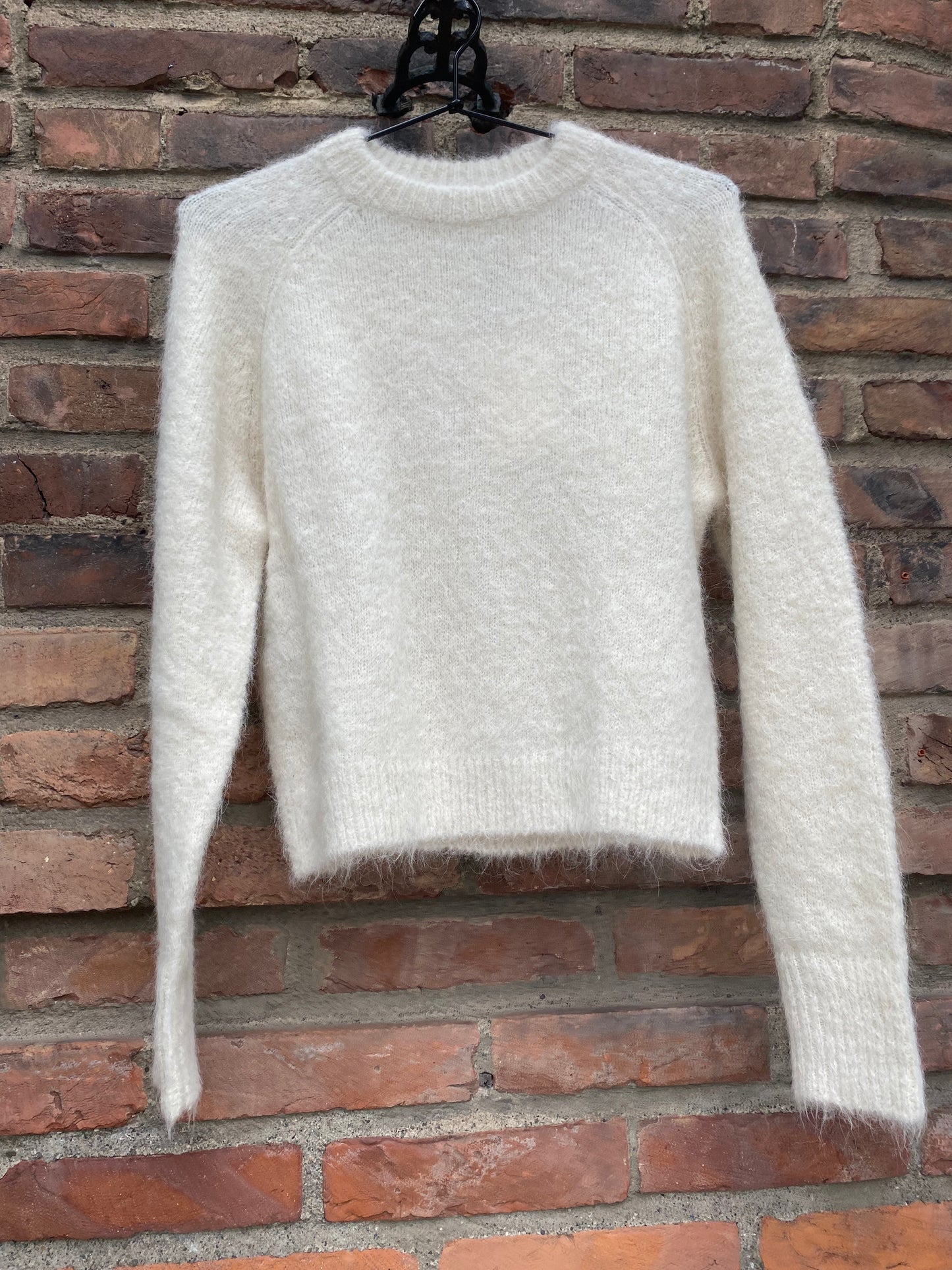 Alpaca Girlfriend Sweater Cream - No22 Damplassen