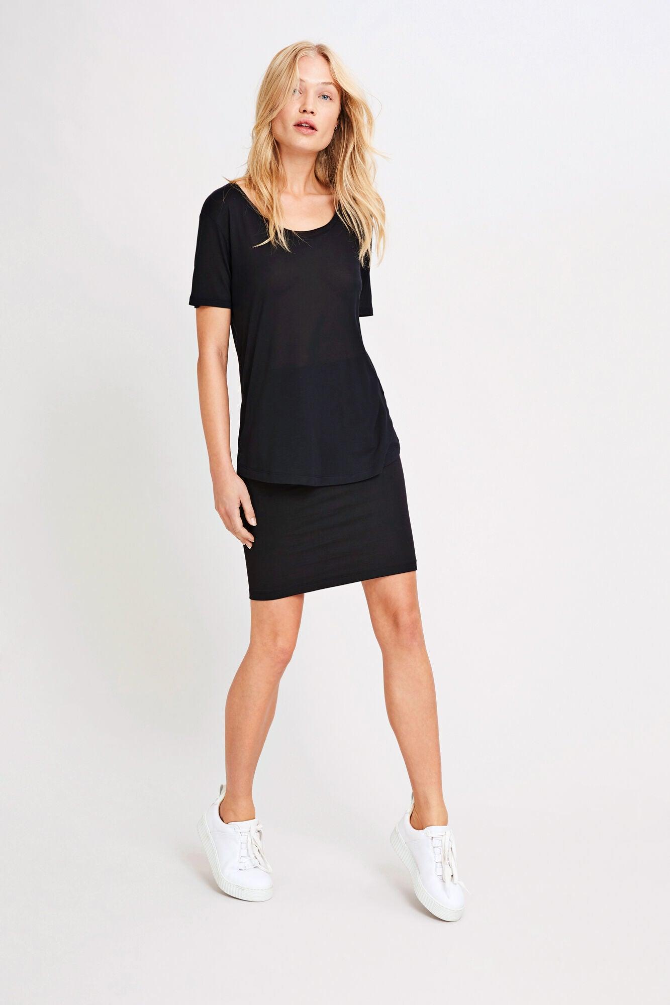 SAMSØE SAMSØE - Amie SS Black - No22 Damplassen
