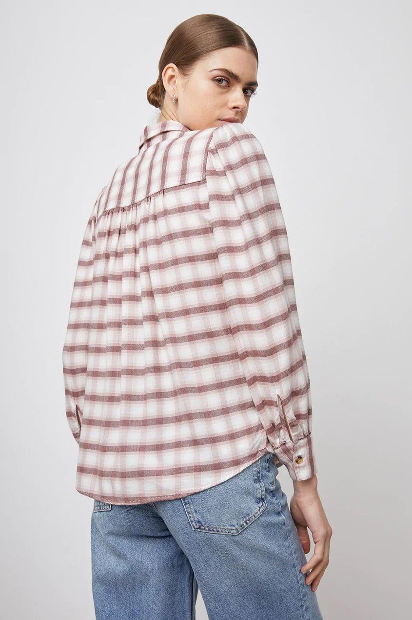 Rails - Angelica Shirt Mauve Rose Iron - No22 Damplassen