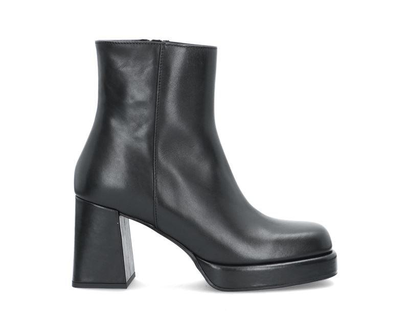 Ankle Boots Platå Black - No22 Damplassen
