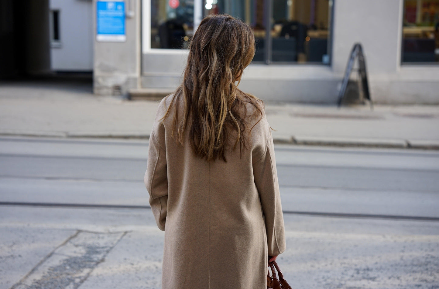 Asker Long Coat Beige Camel - No22 Damplassen