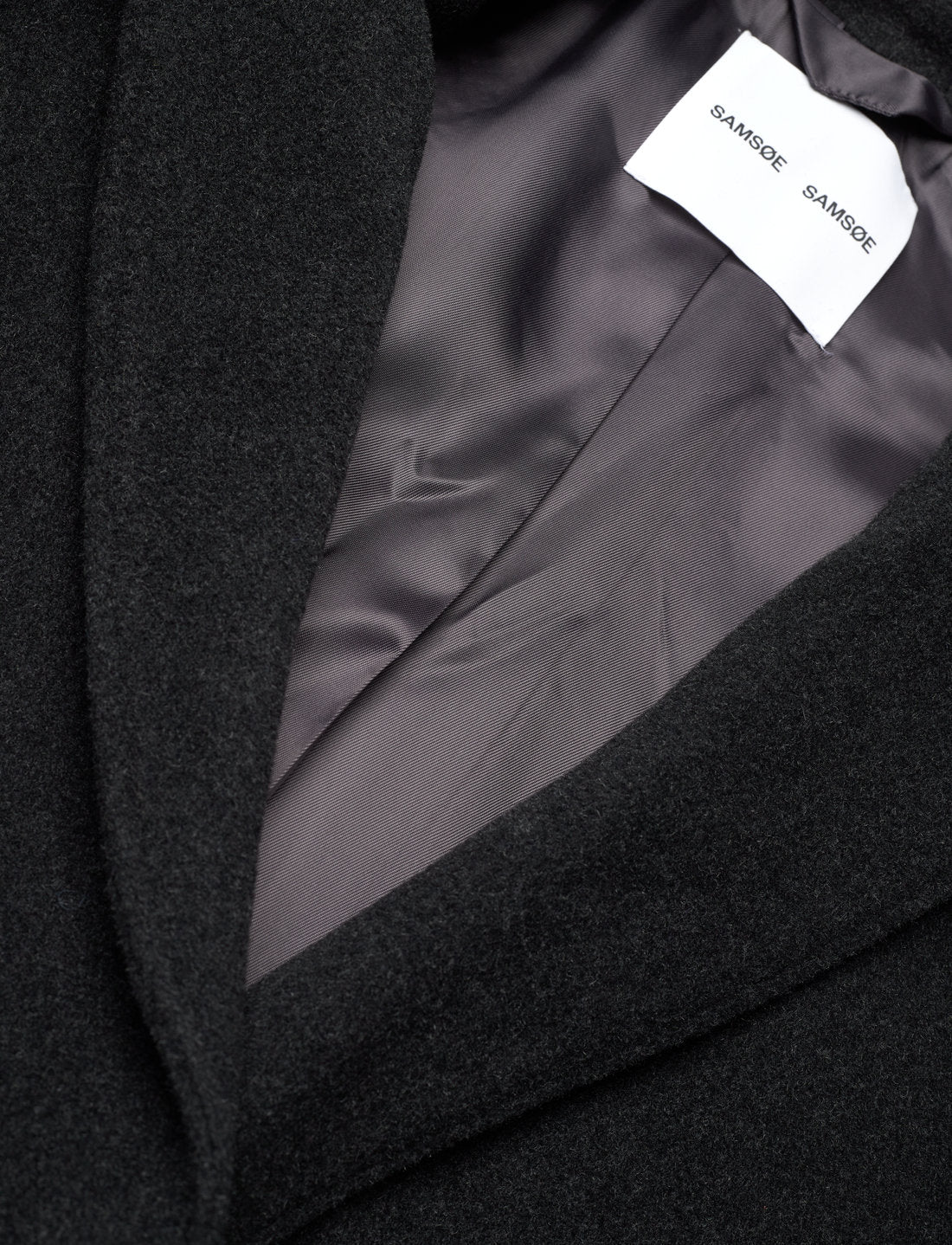 Astrid Coat Black - No22 Damplassen