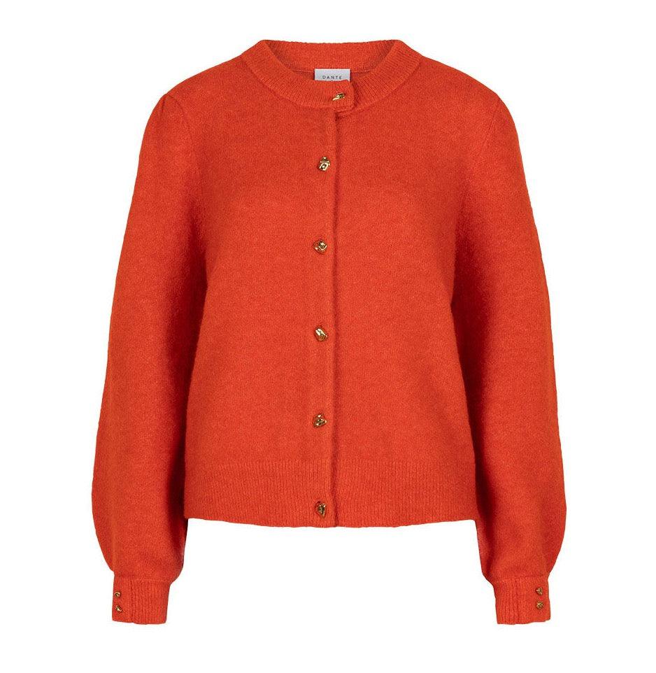 Attica Cardigan Amber Orange - No22 Damplassen