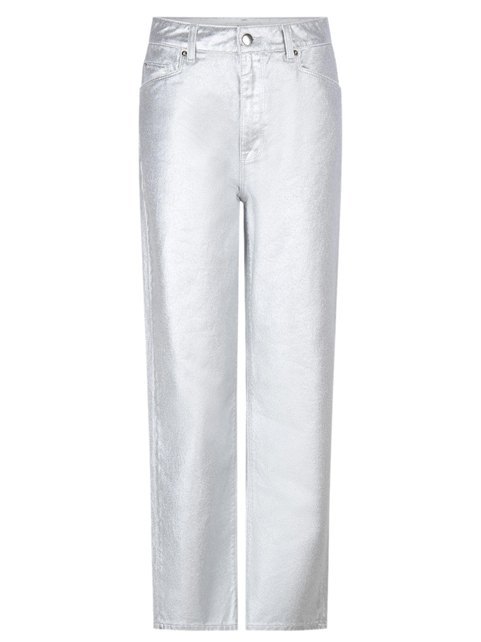 Axelle Straight Jeans Silver - No22 Damplassen