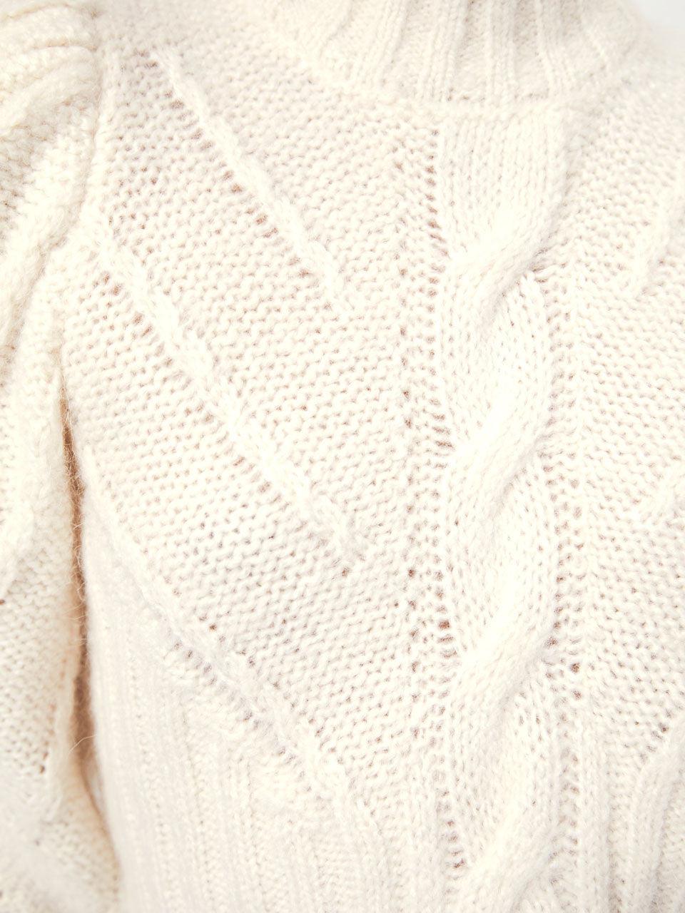 Azalee Turtleneck Sweater Butter Cream - No22 Damplassen