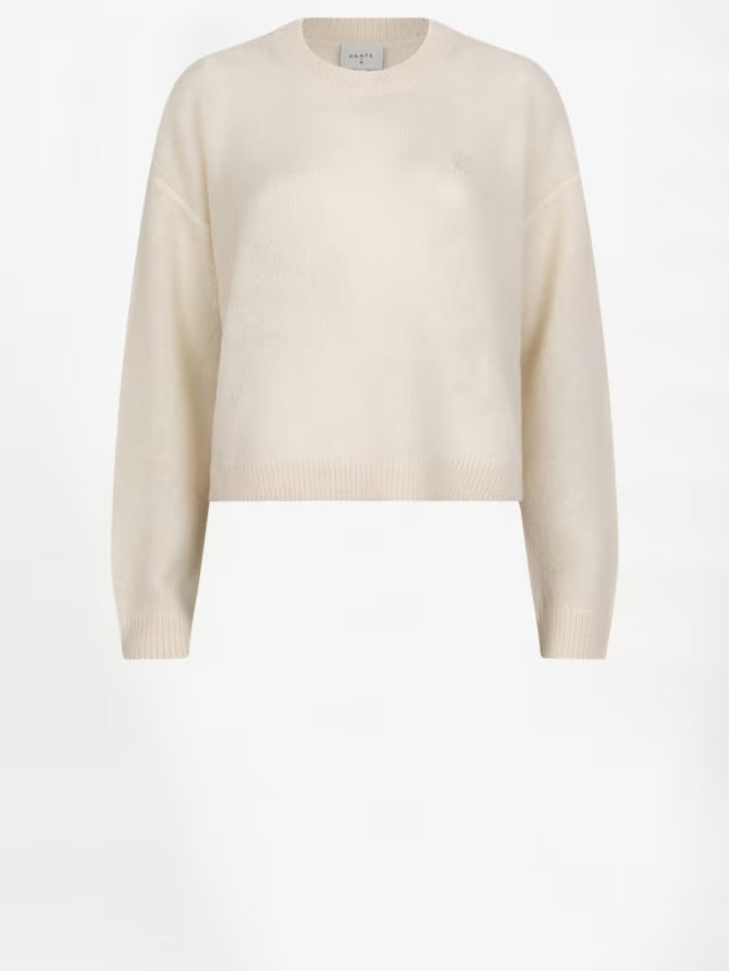 Ariama Crewneck Sweater Milk Oatmeal Cream