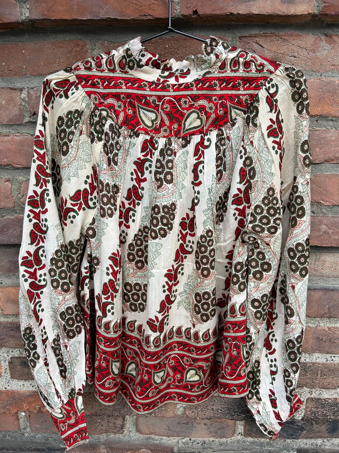 Boho Blouse Vintage Paisley - No22 Damplassen