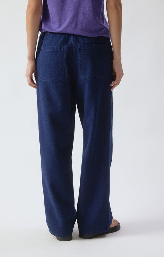 Comow Pants Raw Blue