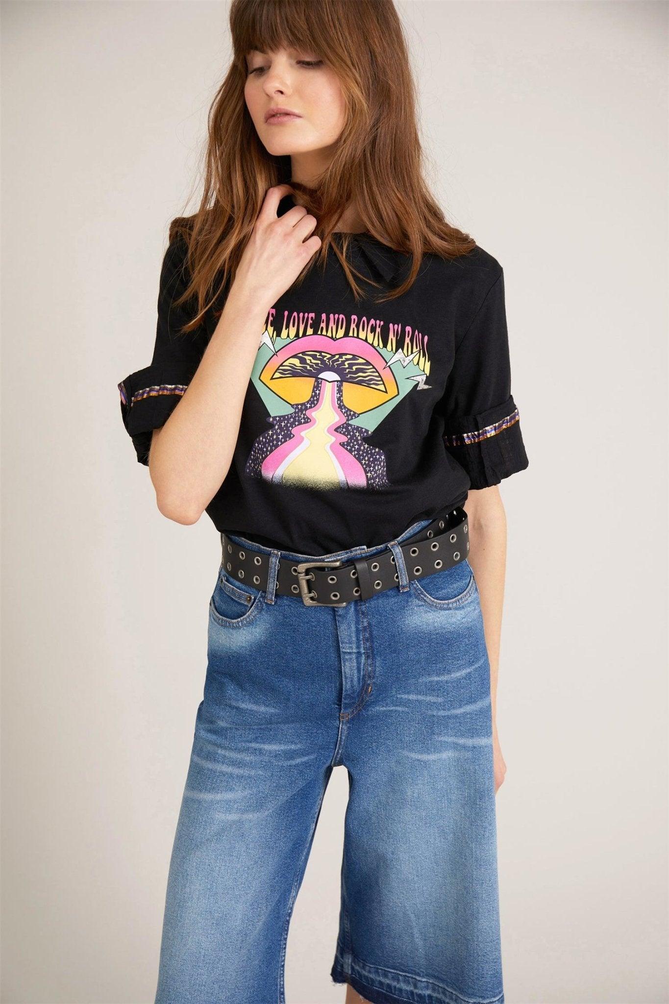Cardiff T-shirt Black - No22 Damplassen