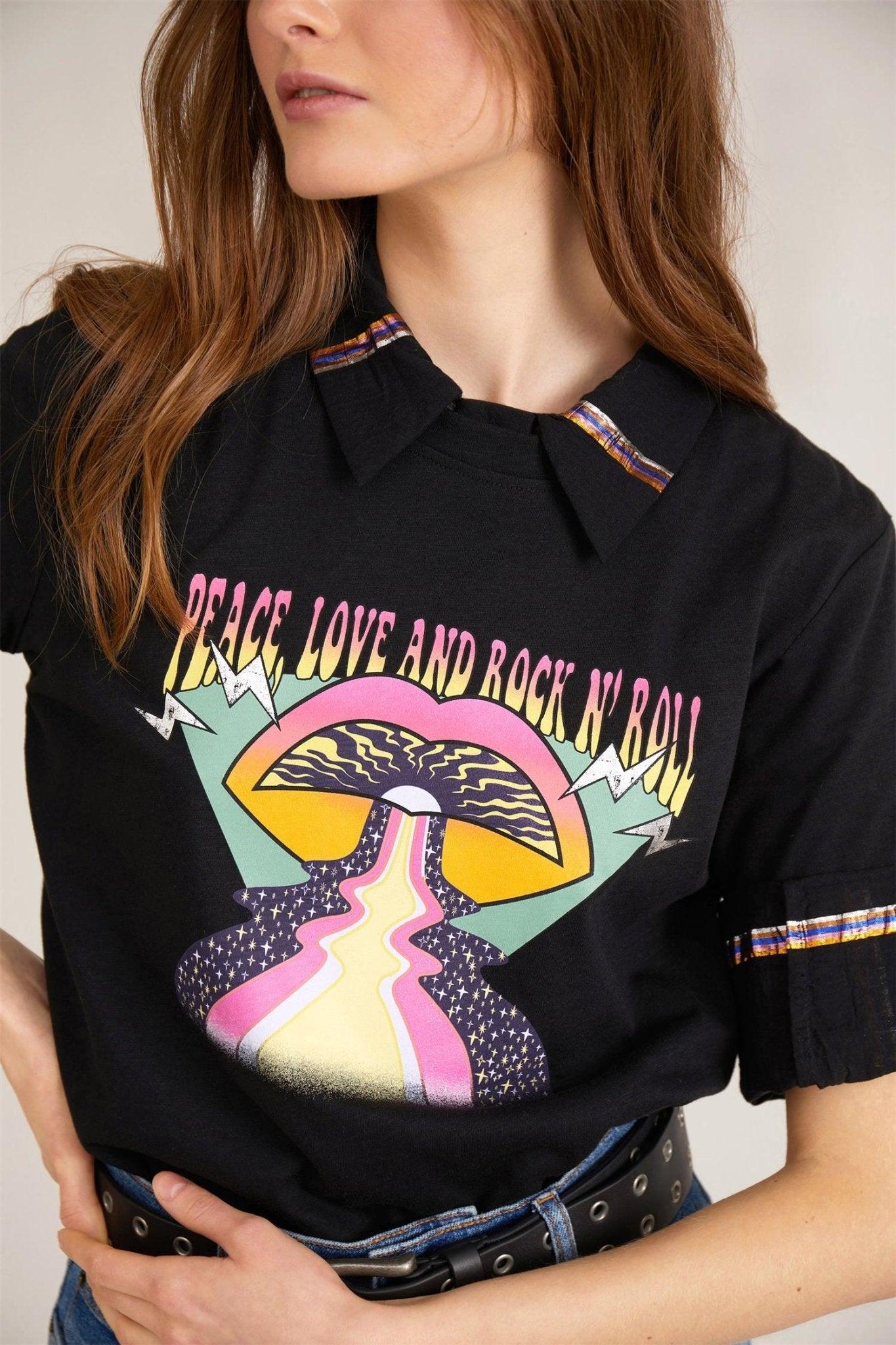 Cardiff T-shirt Black - No22 Damplassen
