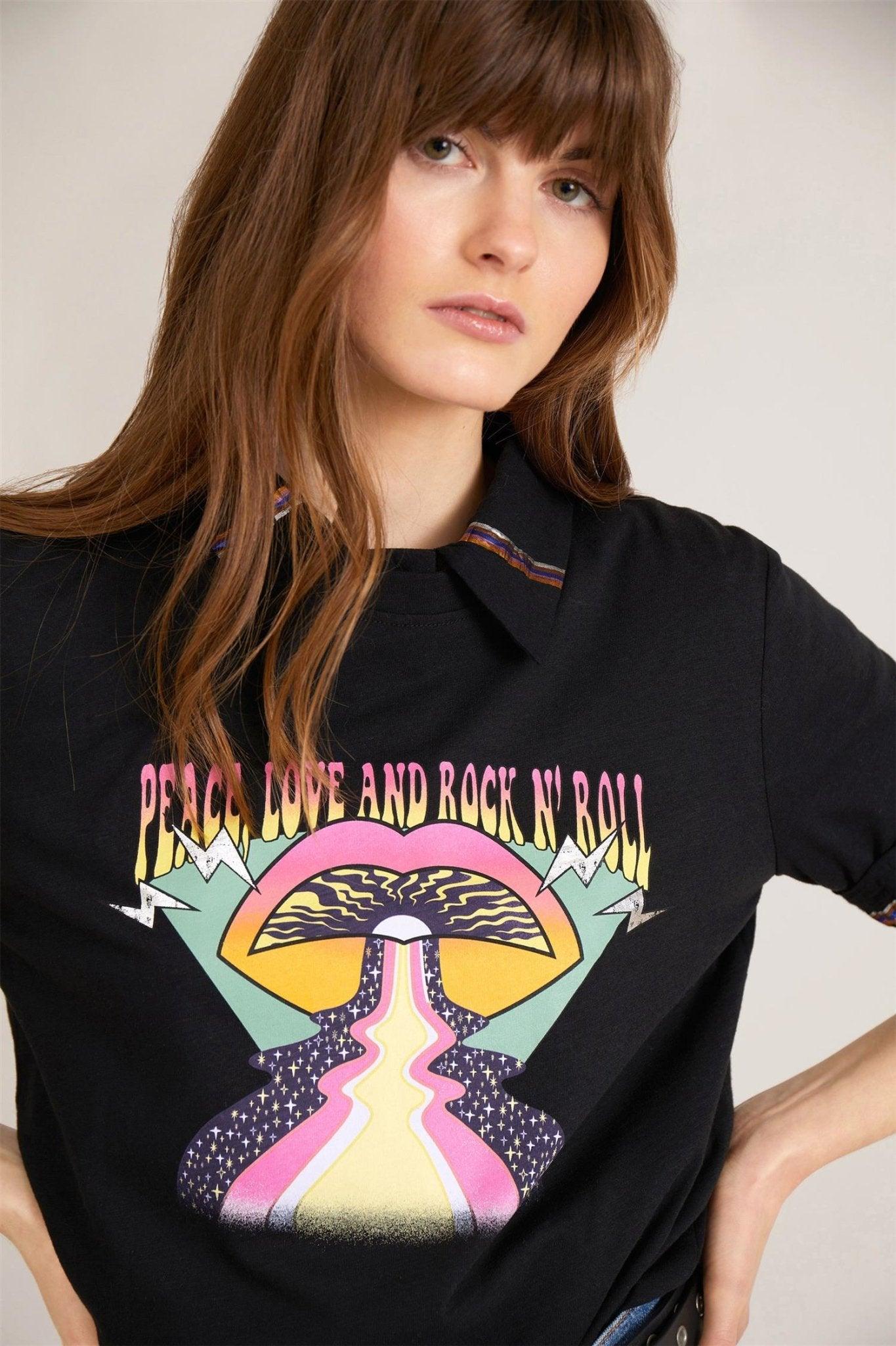 Cardiff T-shirt Black - No22 Damplassen
