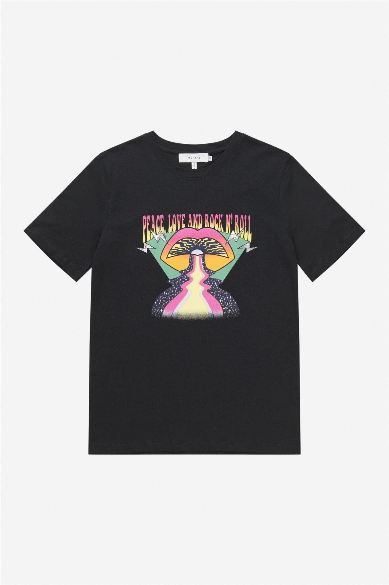 Cardiff T-shirt Black - No22 Damplassen
