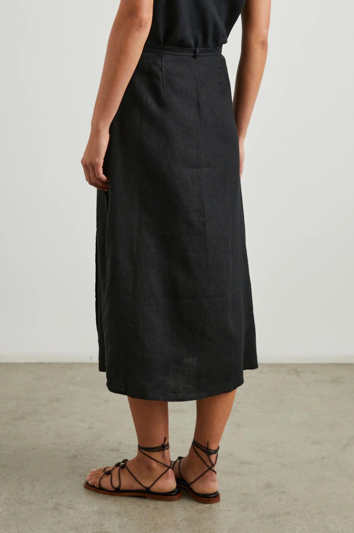 Carly Skirt Black - No22 Damplassen