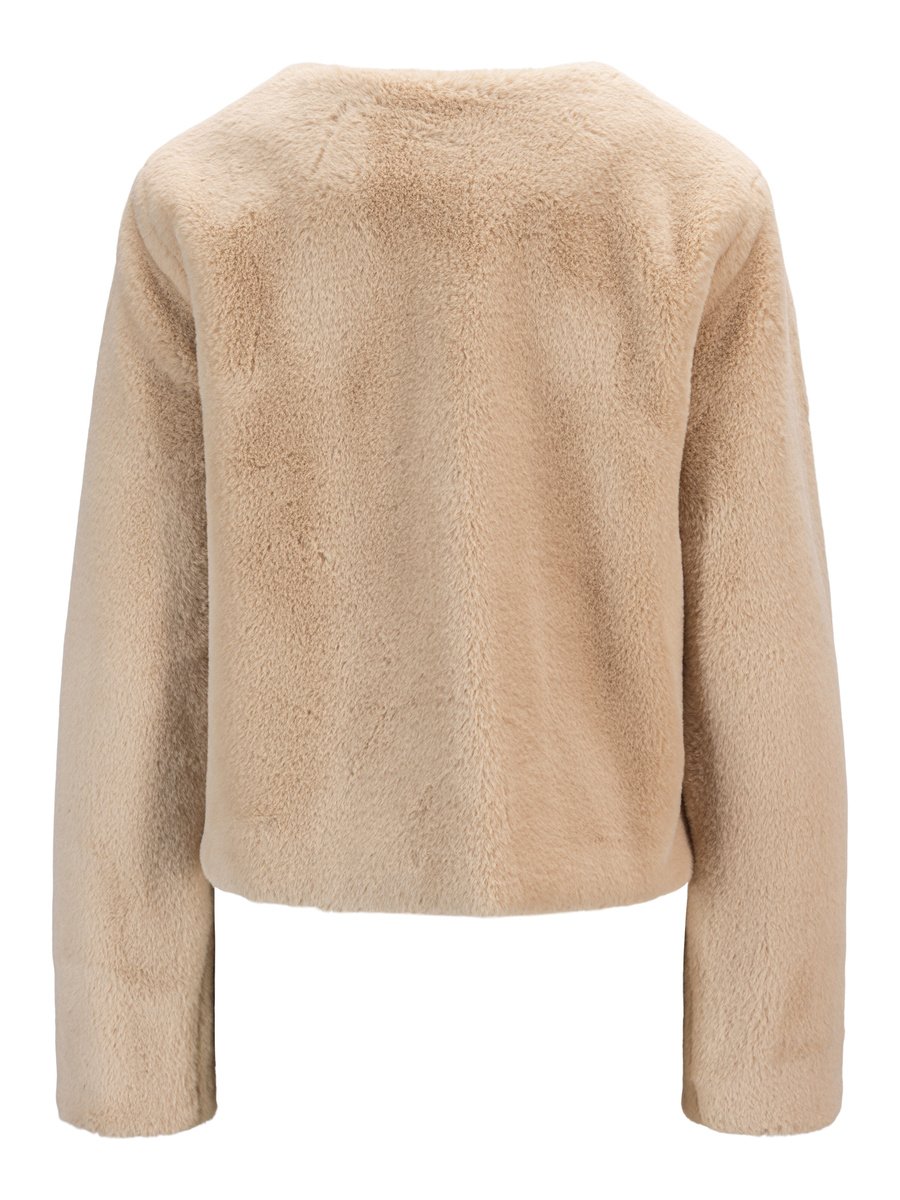 Carro Fake Fur Jacket Beige - No22 Damplassen