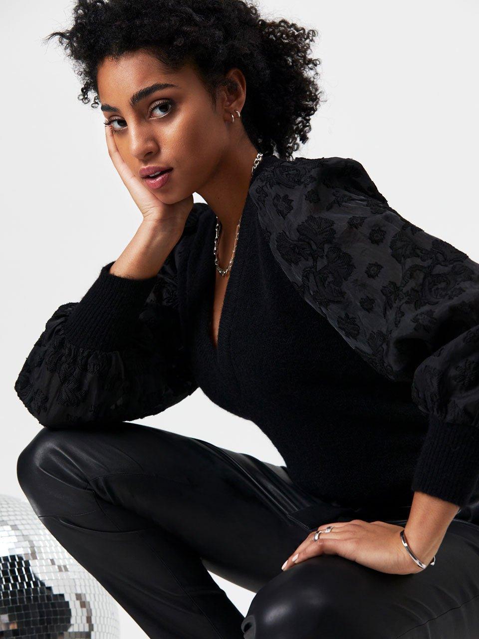 Cela Sweater Raven - No22 Damplassen