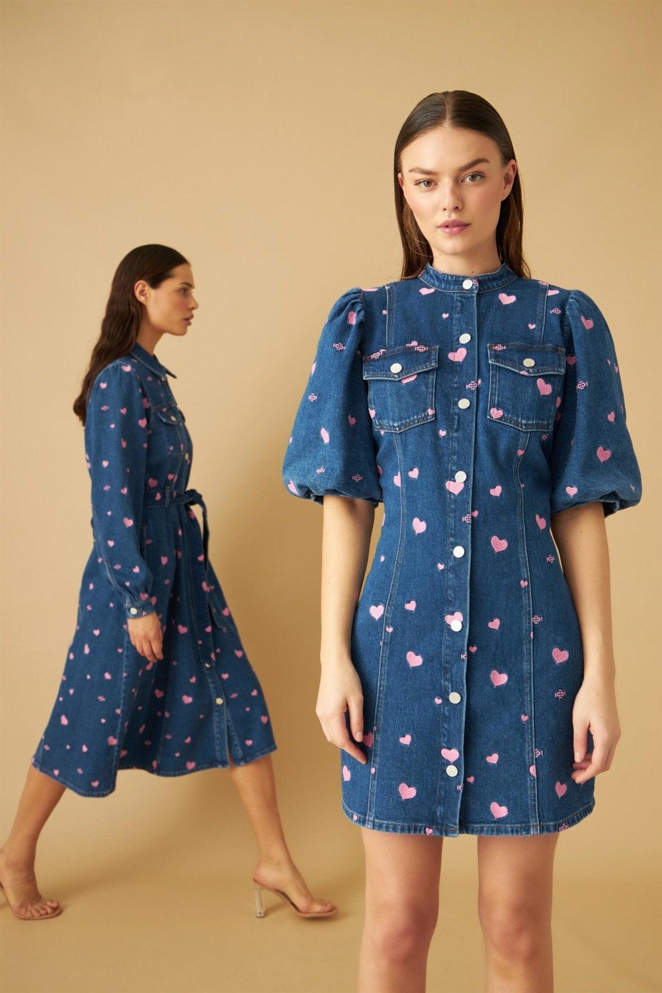 Celeste Dress Medium Blue - No22 Damplassen