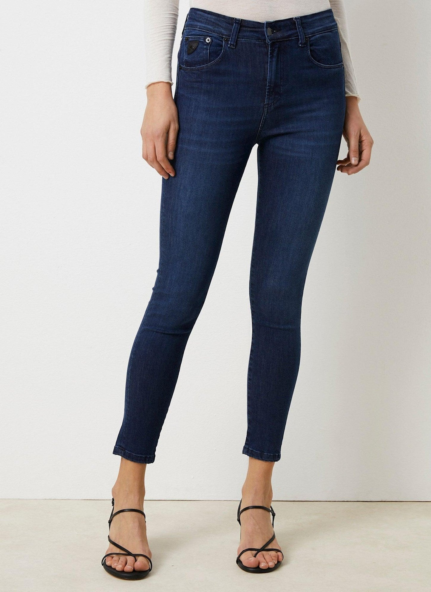Lois Jeans - Celia Leia Beat Faded Stone - No22 Damplassen