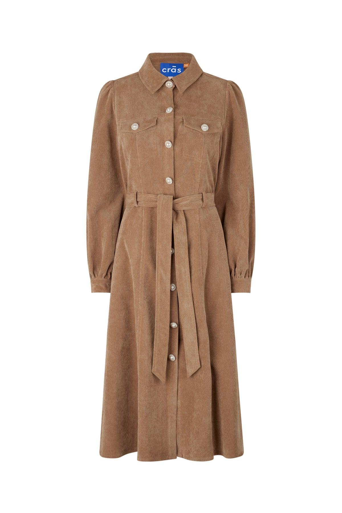 Celine Dress Tobacco Brown - No22 Damplassen