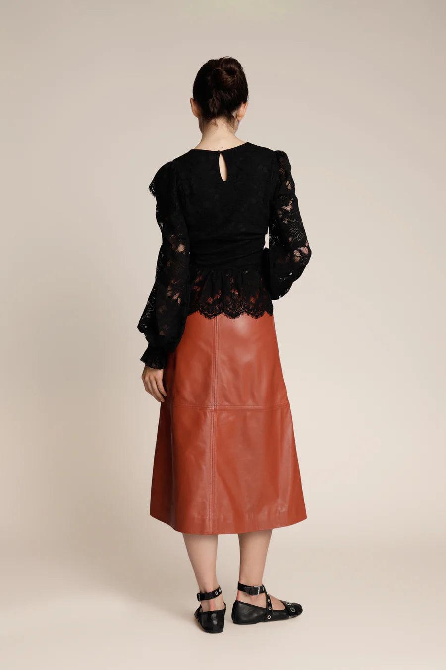 Charm Skirt Rust - No22 Damplassen