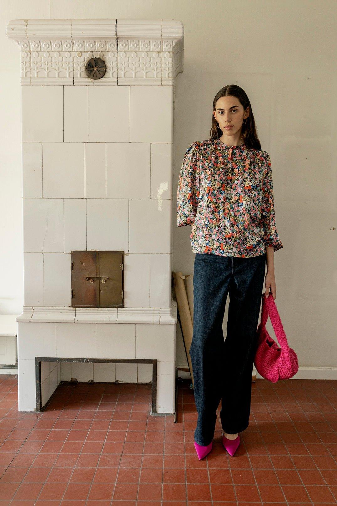 DAWN X DARE - Ciel Blouse Multi - No22 Damplassen