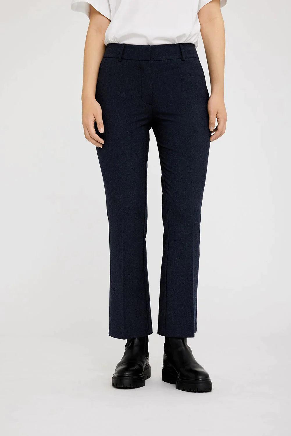 Clara Ankle Blue Grey Melange - No22 Damplassen