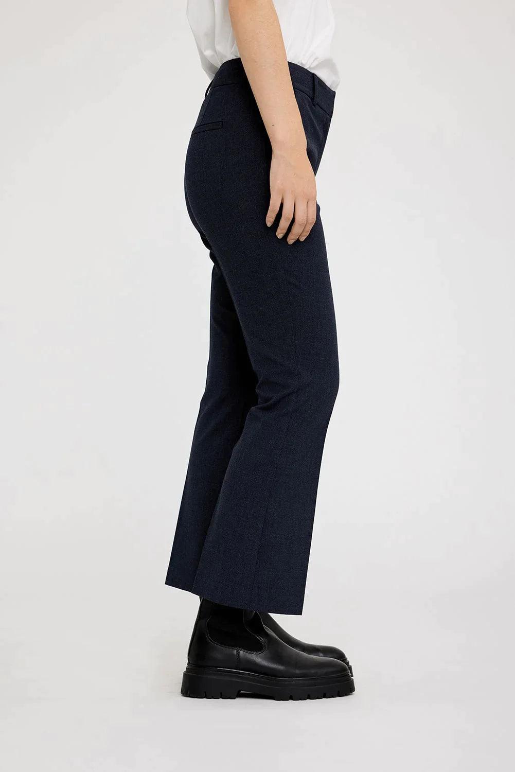 Clara Ankle Blue Grey Melange - No22 Damplassen