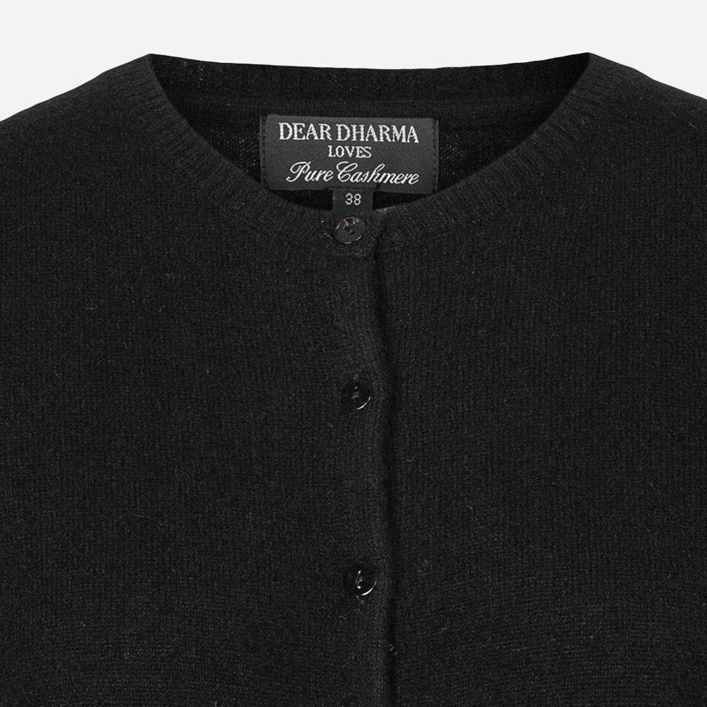 Classic Cardigan Black - No22 Damplassen